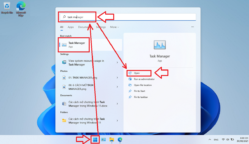 Sử dụng tổ hợp Ctrl + Shift + Esc mở mở nhanh cửa sổ Task Manager