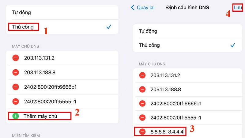 cách đổi dns giảm ping chơi game 7