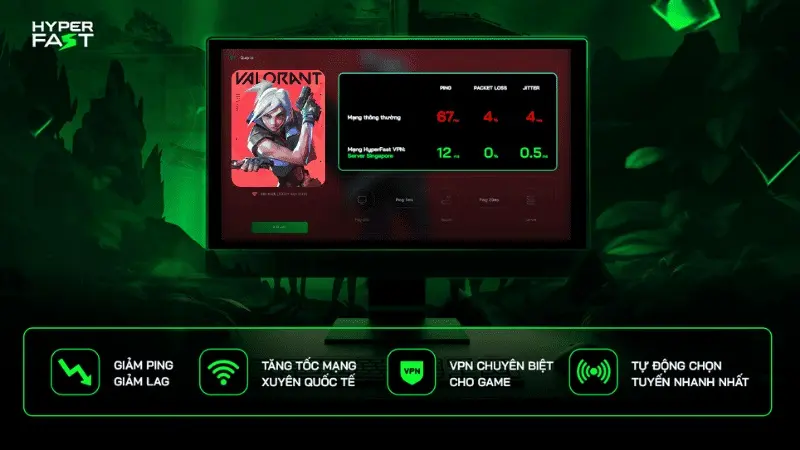 cách giảm ping khi chơi game nước ngoài 3