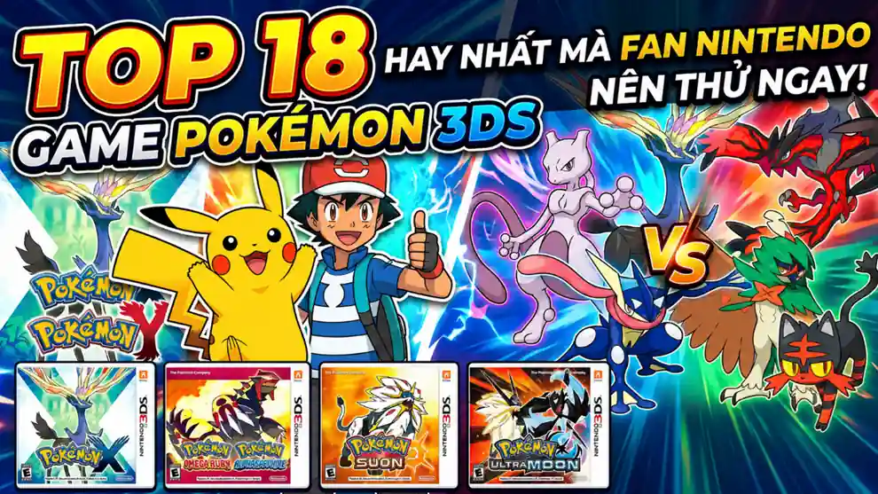 game Pokemon 3DS
