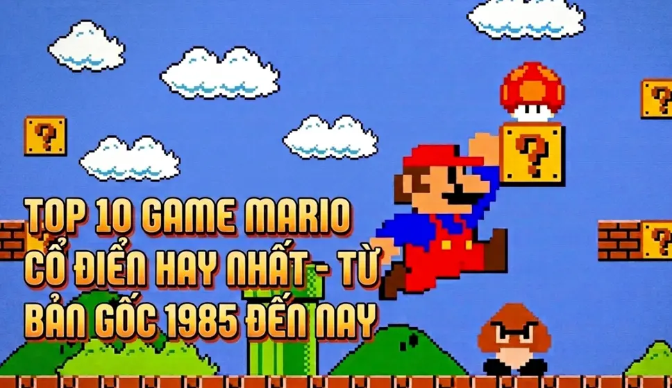 game mario cổ điển