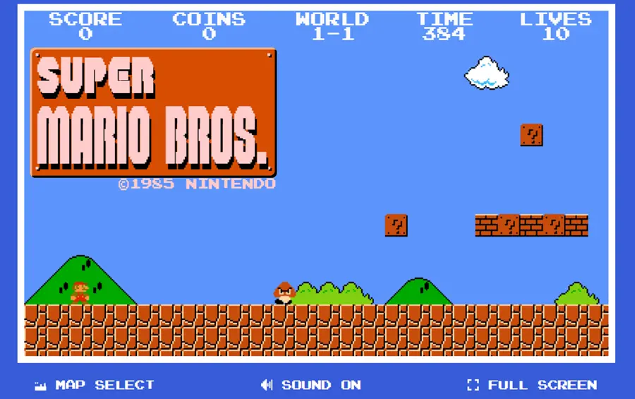 game mario online 1