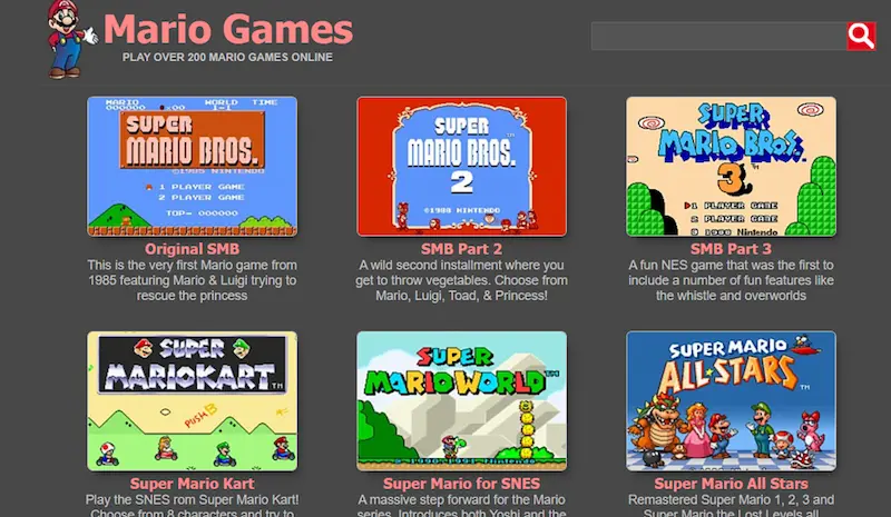 game mario online 6