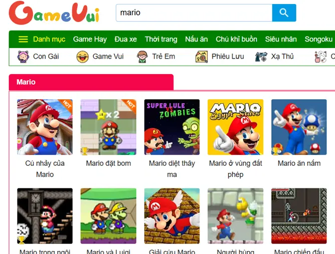 game mario online 7