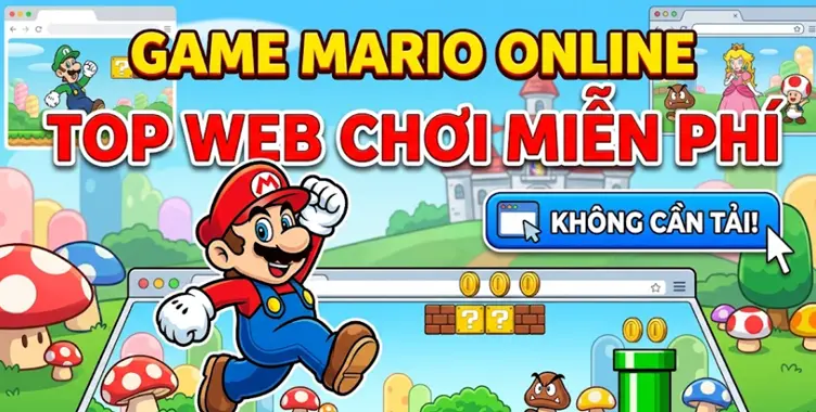 Game Mario Online: Top Web Chơi Miễn Phí Không Cần Tải