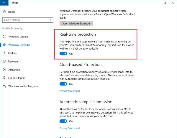 4 Cách Tắt Windows Defender Nhanh Chóng Trong 30 Giây 4 tat-windows-defender-3