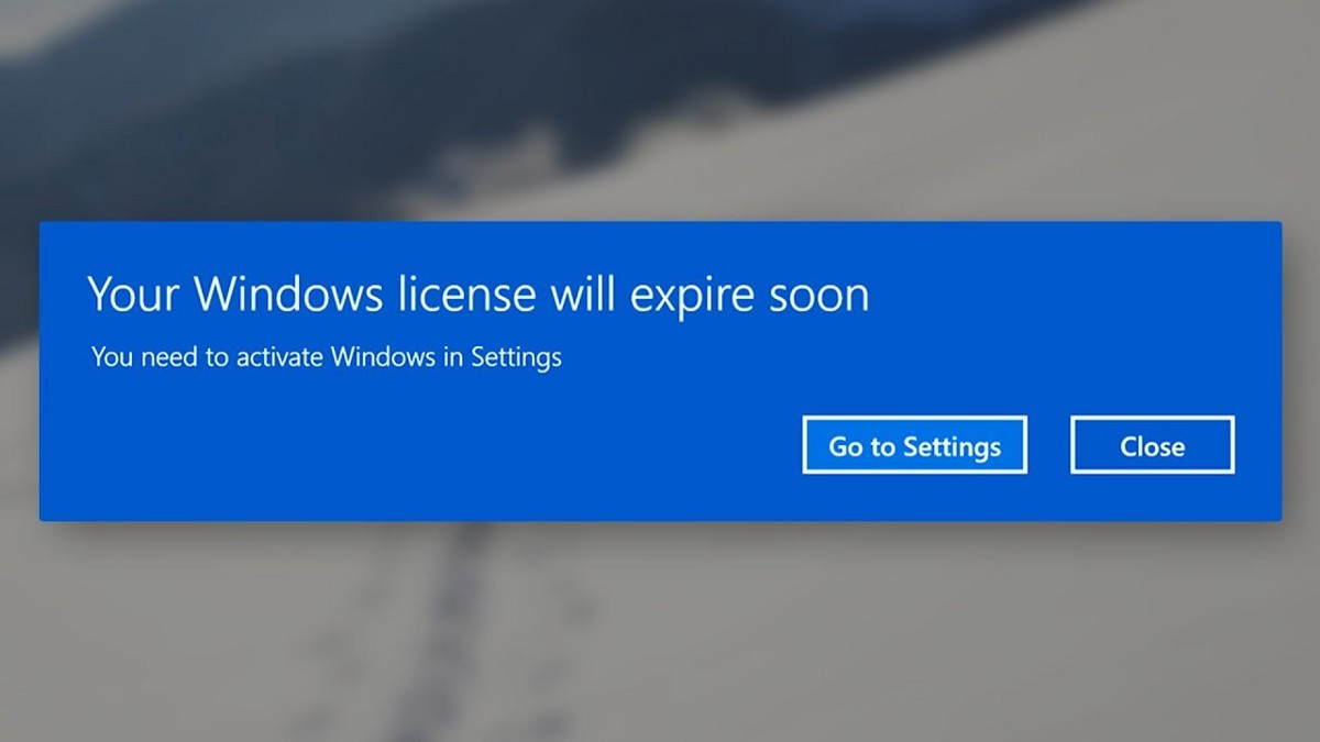 your-windows license-will-expire-soon