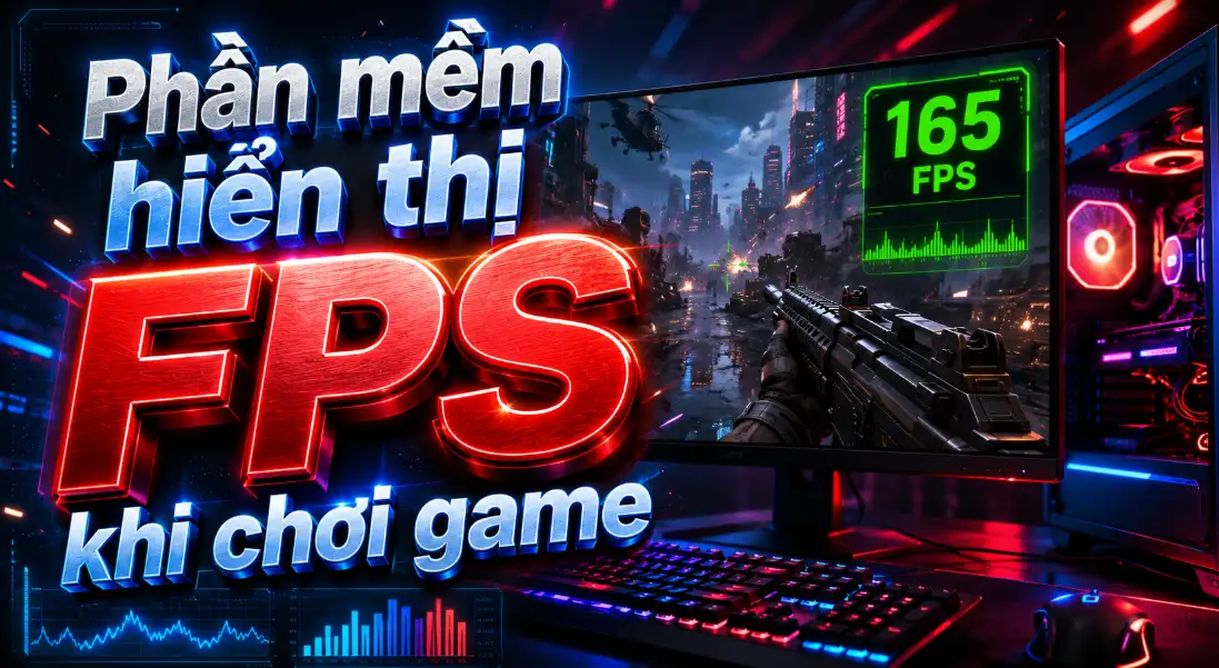 phần mềm hiển thị fps khi chơi game