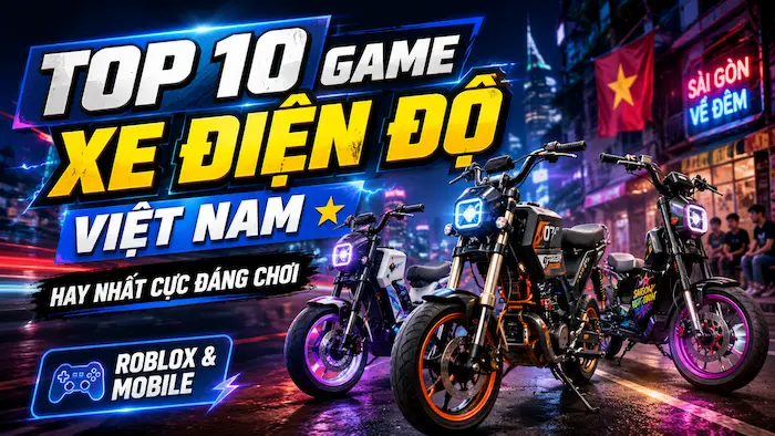 Game Xe Điện Độ Việt Nam